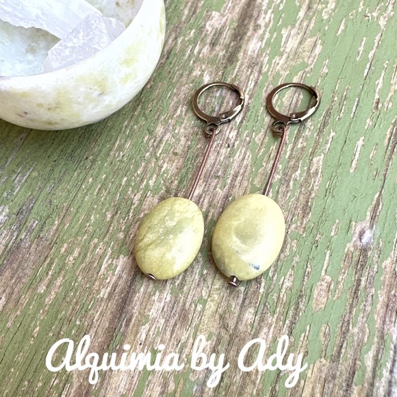 Alquimia Gold Earrings - Picture 1 of 2